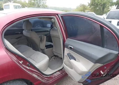 2010 Honda Civic Lx из США, поврежденный, VIN 19XFA1F51AE016023